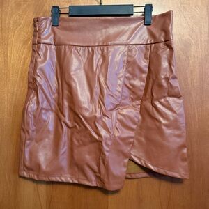 Shein Brown Skirt Large